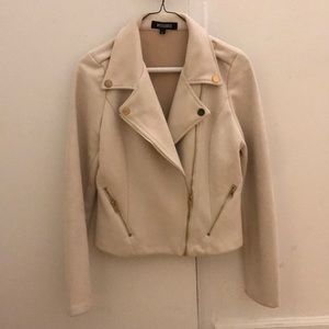 MISSGUIDED Suede Motto jacket
